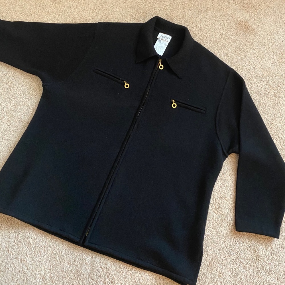 Black Vintage Basler Jacket